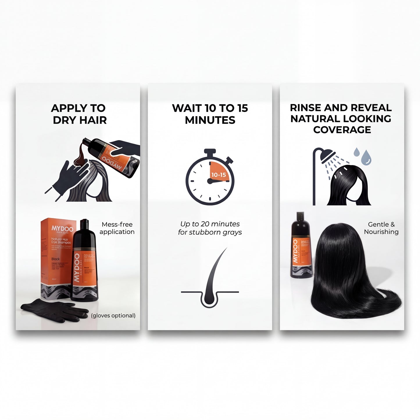 Advanced Grey Coverage Shampoo 500ML